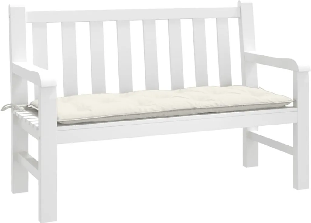 Cuscino Esterno 120x50 per Panca Crema | Imbottitura 7cm Möbel2025
