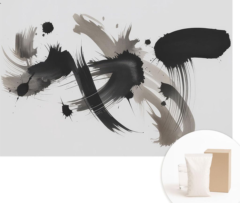 Fototapete - Wandbilder für Wohnzimmer - 104x70 cm - Dekorative Wandfolie - Modernes Design für Wanddekoration - Tapeten für Innenräume - Abstr...