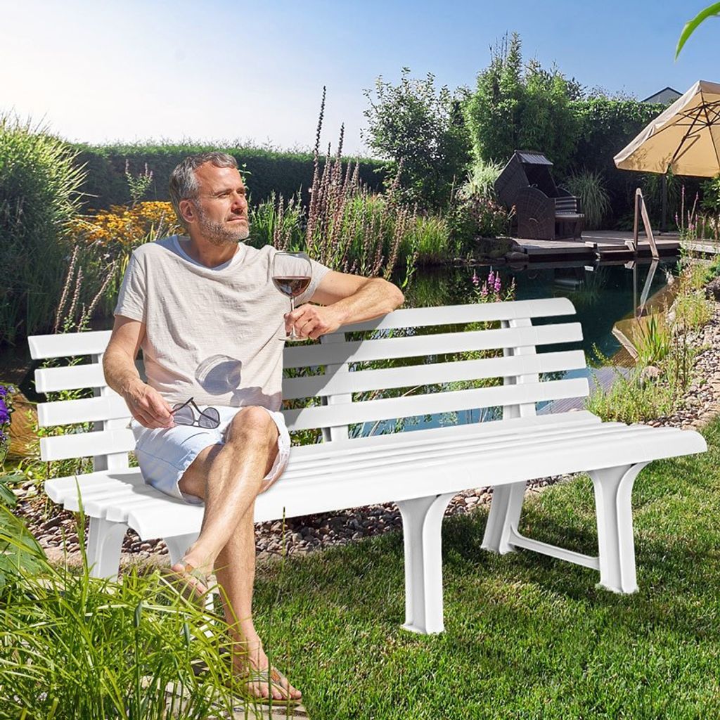 CASARIA® Gartenbank Wetterfest 3Sitzer Kaufland.de