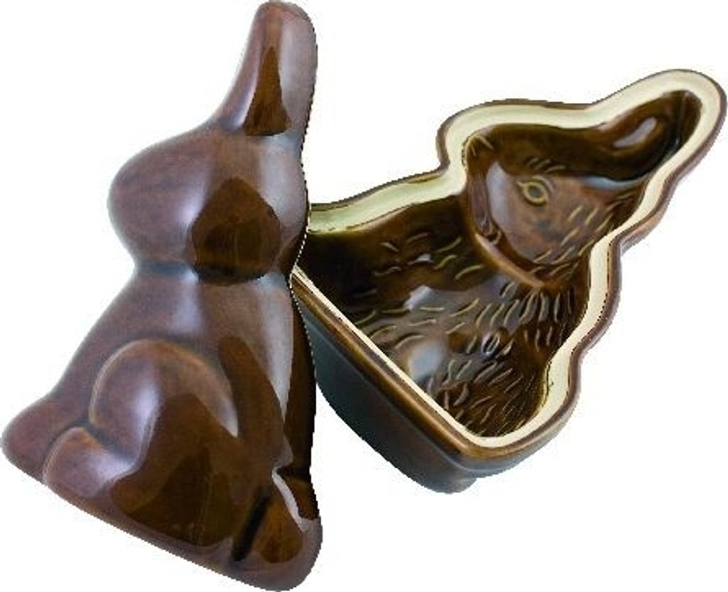 Hasenform aus Keramik 21x14,5x10cm BANQUET Produktbild 