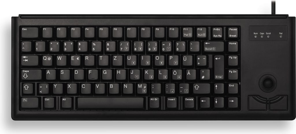 Cherry Keyboard (NORDIC), USB, Black (G84-4400LUBPN-2)