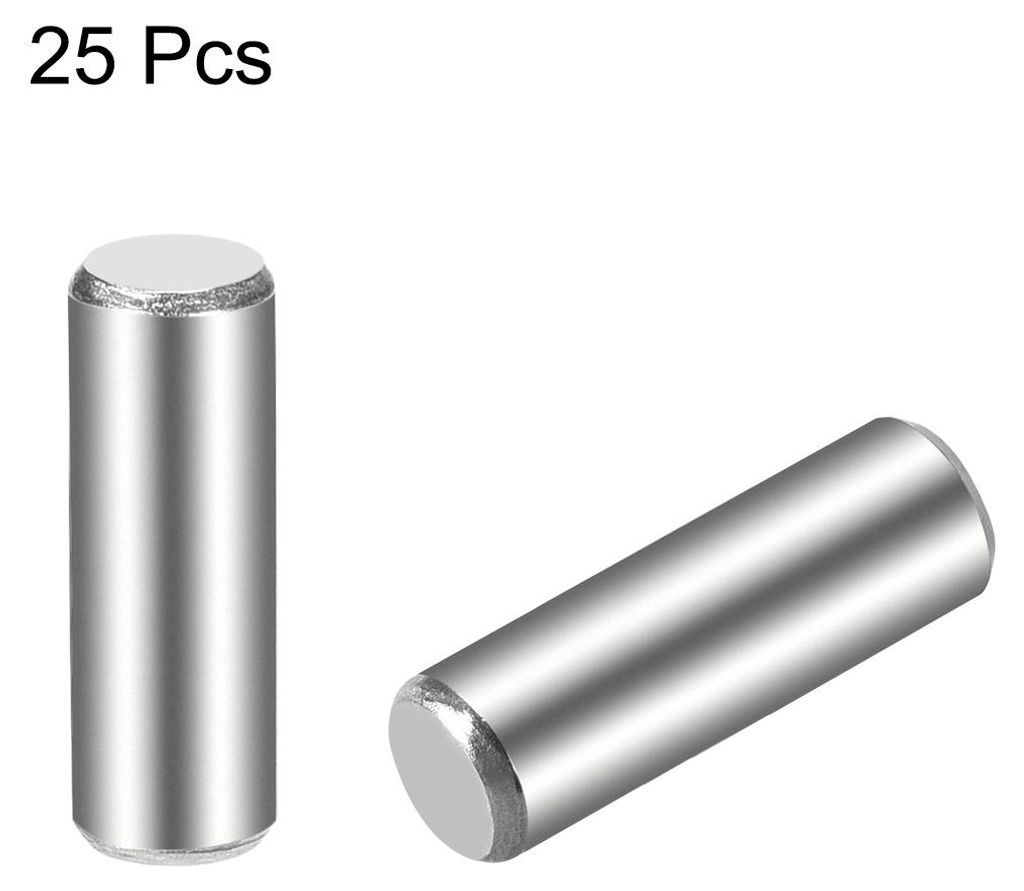 25 Stš¹ck Zylinderstifte 5 x 16mm (ca. 13/64") Dš¹belstift 304 Edelstahl Holz Etagenbett Dš¹belstifte Regal Heringe Stš¹tzregale