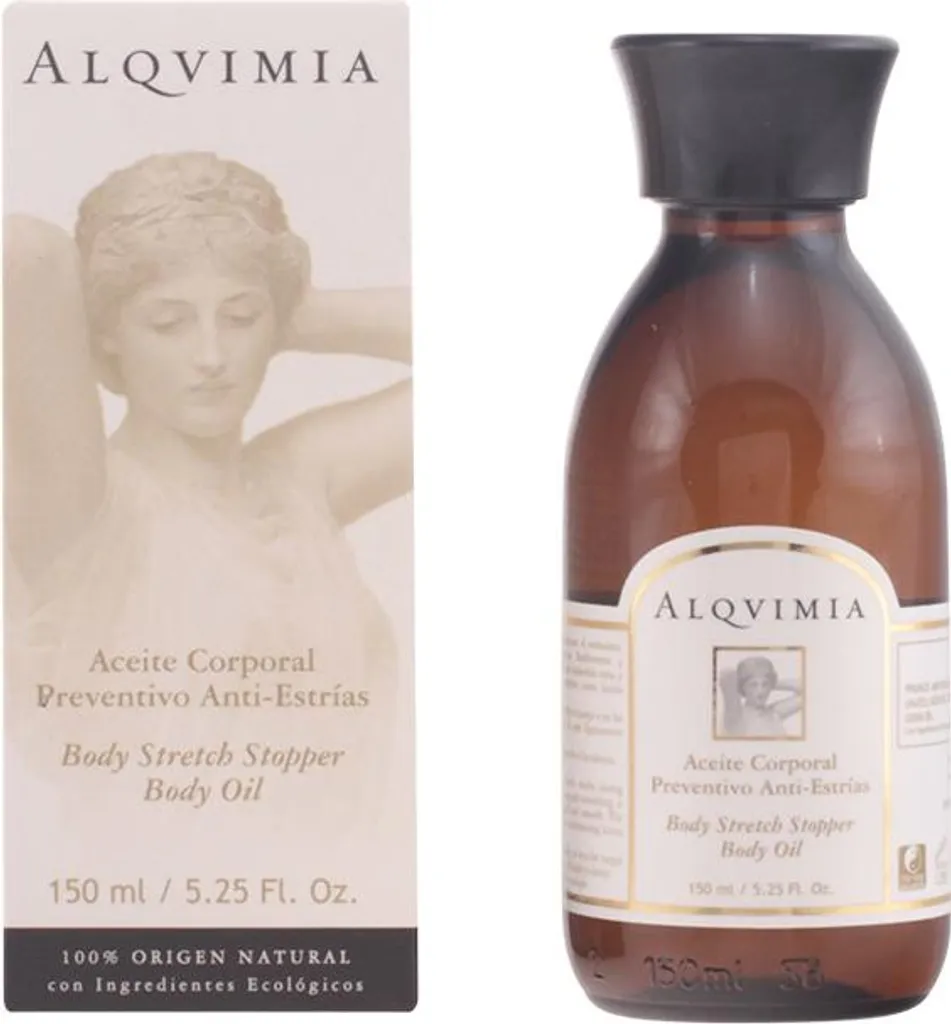 Huile corporelle ALQVIMIA anti-peau sèche et tiraillements cutanés