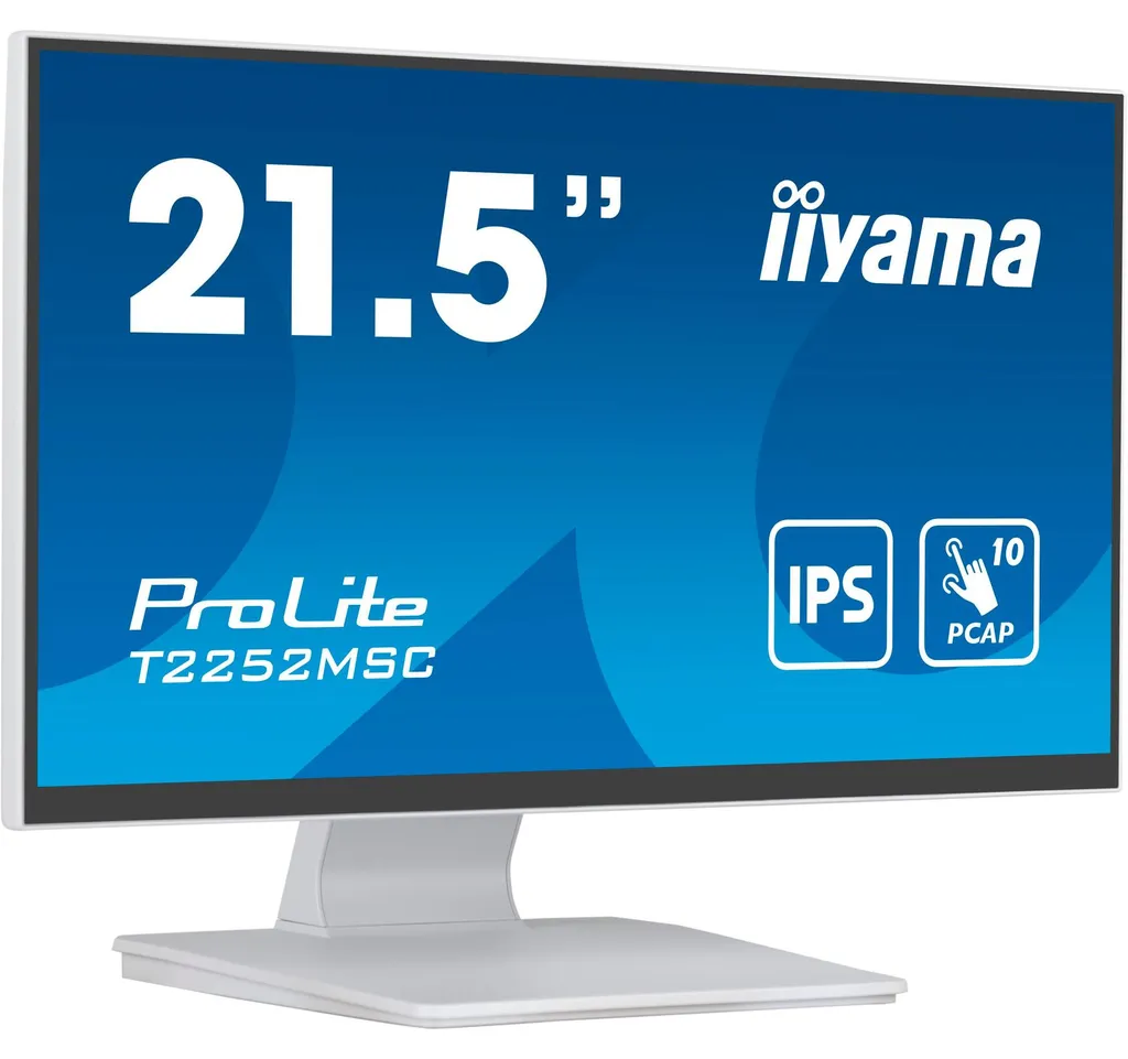 Iiyama T2252MSC-W2 Écran Tactile Full HD pour Éviter la Fatigue Visuelle