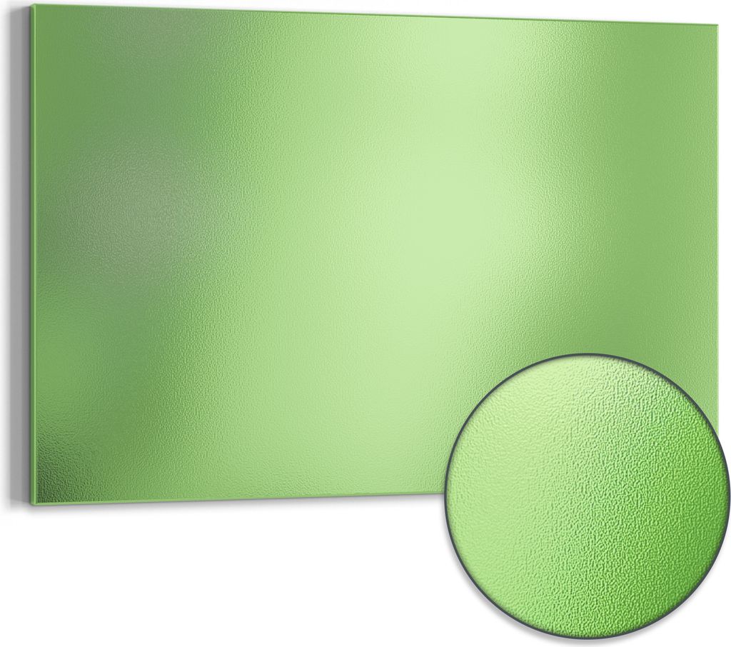 DEQORI Magnettafel Metall 60x40 cm 'Hellgrün' Whiteboard Produktbild 
