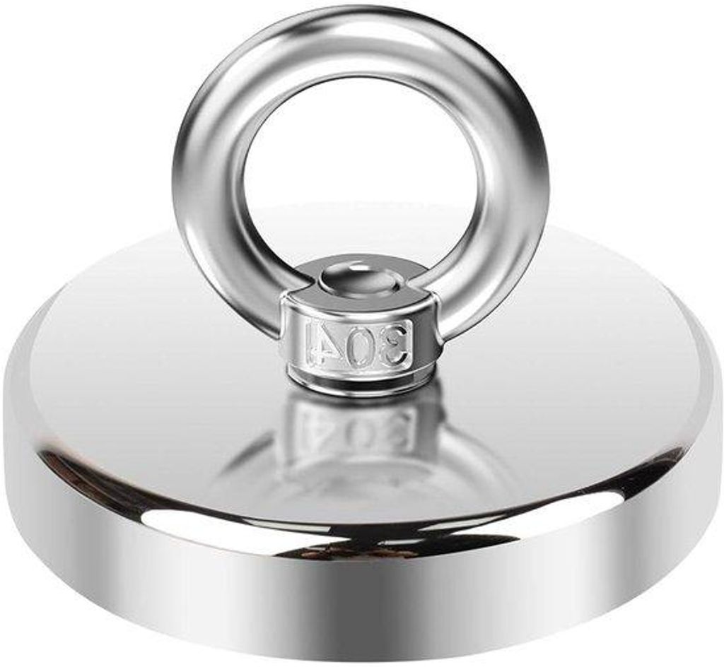 Neodymium-Magnet 70 mm für Magnetfischen - Extra stark