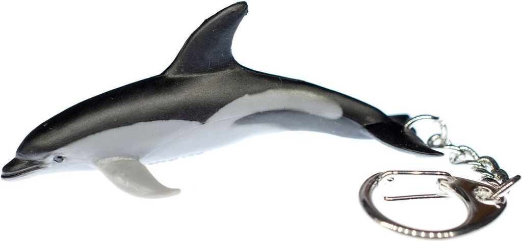 Weißschnauzendelfin Delfin Schlüsselanhänger Miniblings Delphin Ozean gelb Meer