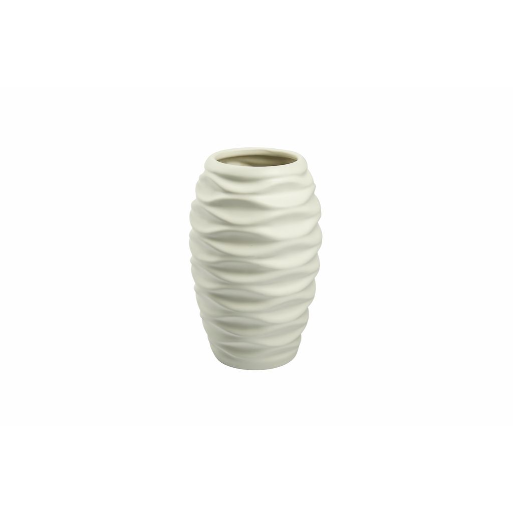 Sandra Rich LIPS Vase small h.20cm weiß