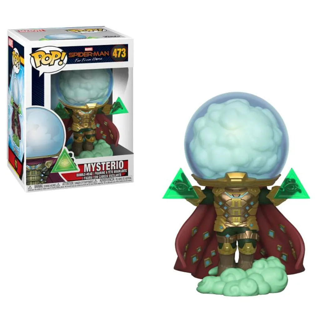 Décoration Geek Mysterio Funko POP Spider-Man Far from Home pour Bureau