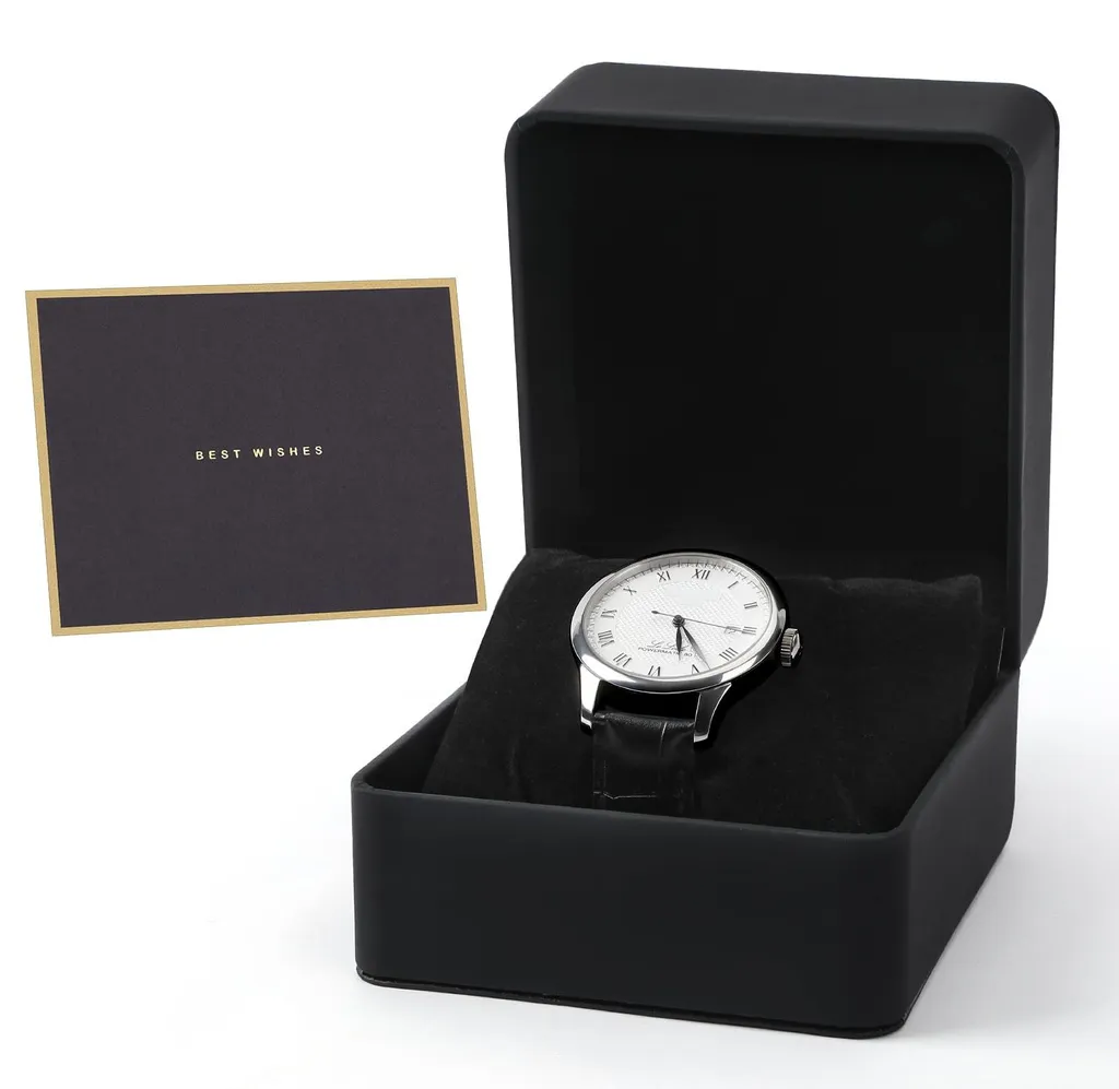 Emballage cadeau Saint-Valentin pour montre - Écrin de luxe noir