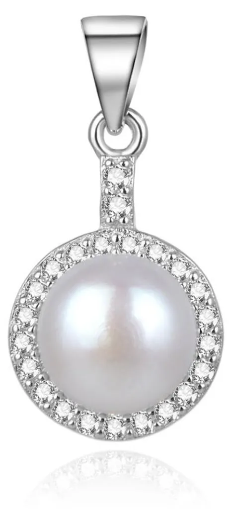 Pendentif perle AGH155P en argent : un bijou hypoallergénique et durable
