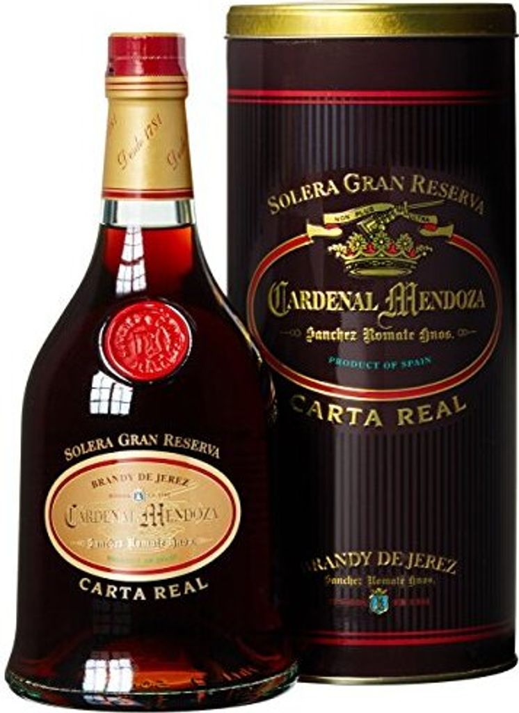 Cardenal Mendoza Carta Real Solera Gran Reserva Brandy de Jerez, 0,7l