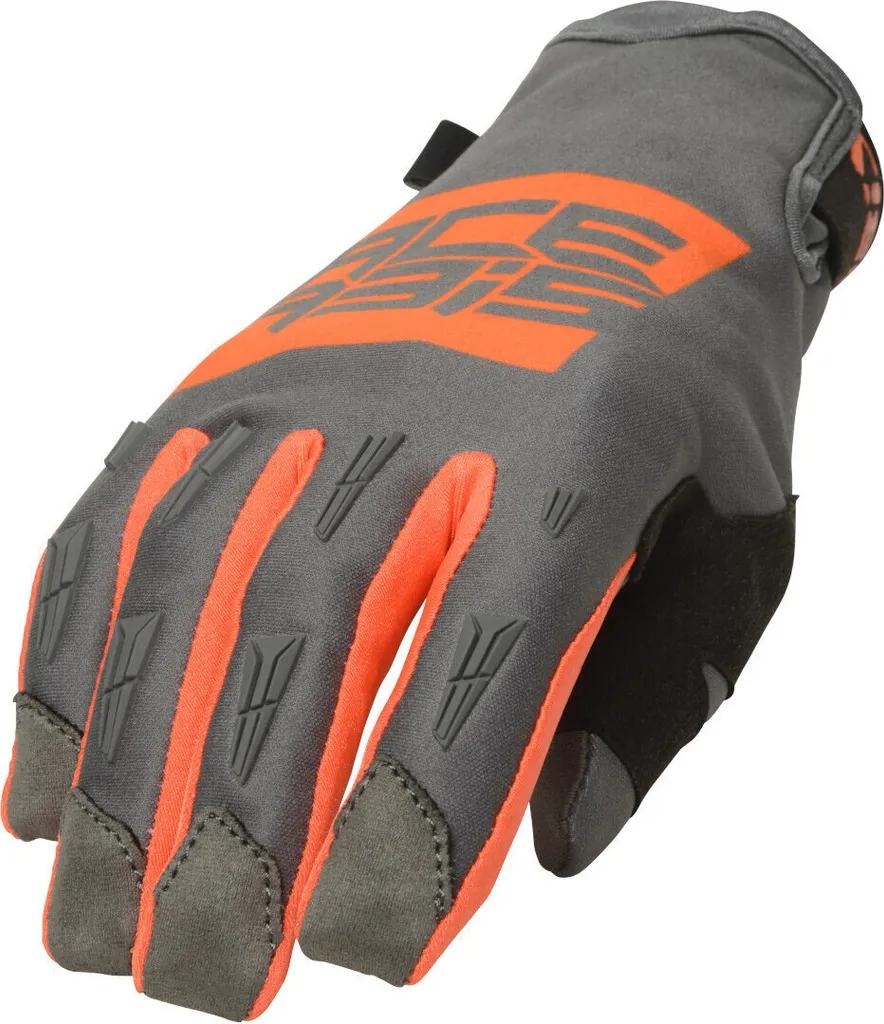Gants ACERBIS MX WP Homologués étanches Orange Gris Taille M pour Moto