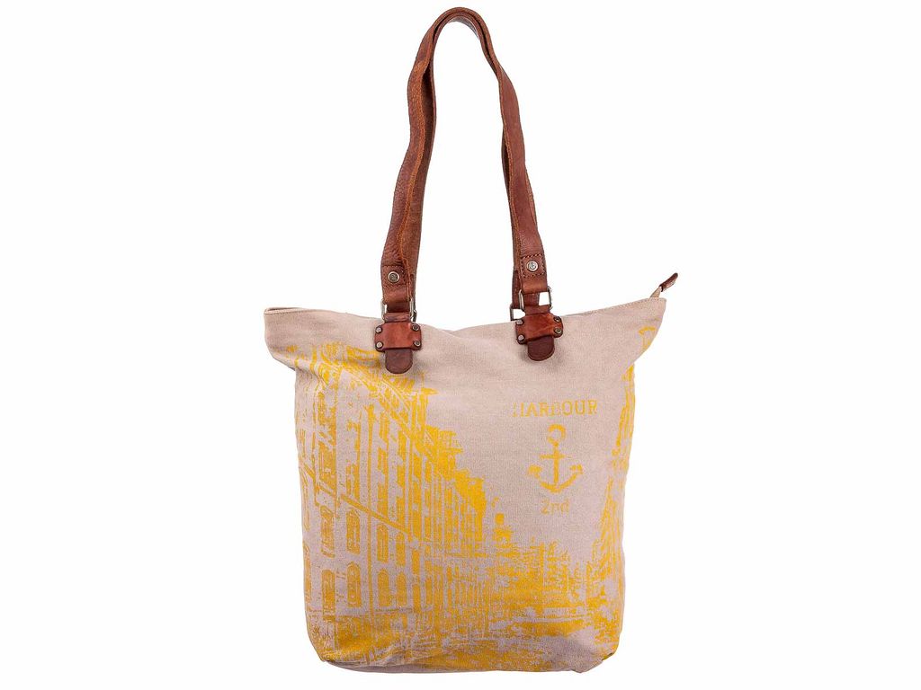 Harbour 2nd B3.0437 Canvas Annen Canvas Shopper mustard