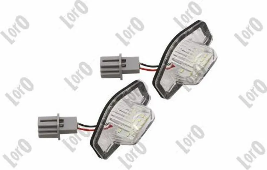 ABAKUS L18-210-0001LED Illuminazione targa OE 34101S60013 compatibile con CR-V, FR-V, HR-V, Insight, Jazz, Odyssey