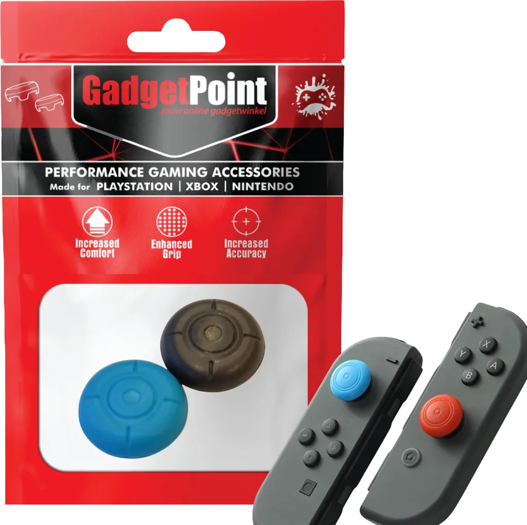 Impugnature Pollice Nintendo Switch Joy-Con - Cappucci Joystick Antiscivolo