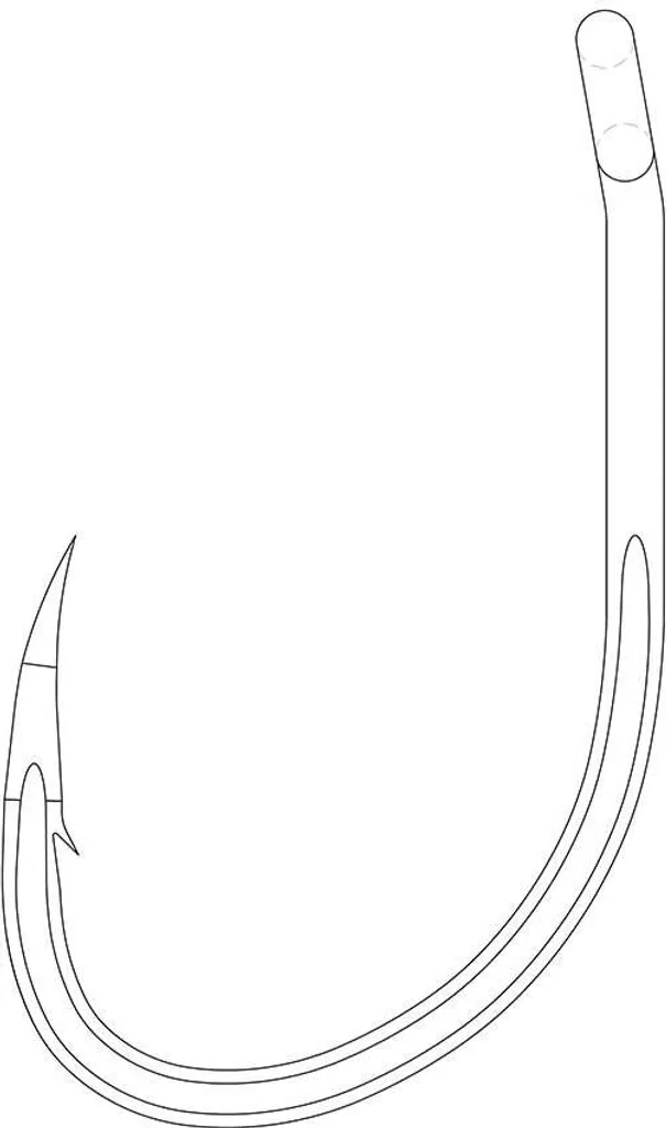 Hameçon pour Montage Carpe Technique Armorok Wide Gape Taille 6