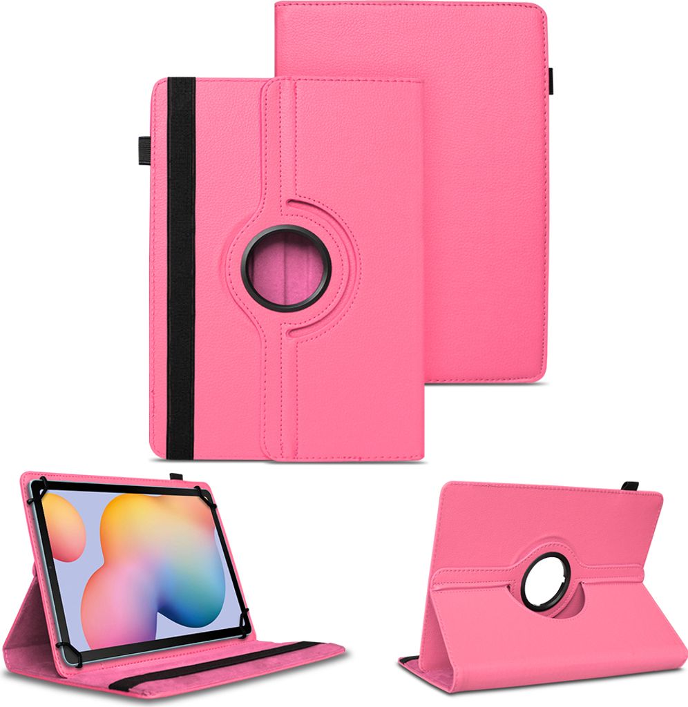 Tablet Hülle für Samsung Galaxy Tab S7 11 Zoll Schutzhülle Tasche Cover DrehbarFarben:Pink