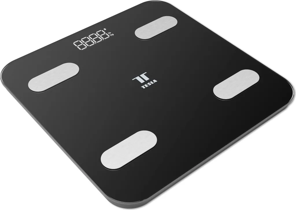 Balance connectée TESLA Smart SC100 noir 180kg - Impédancemètre complet