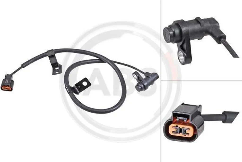 Capteur de vitesse roue L200 : Remplacer capteur ABS défectueux OE 4670A594