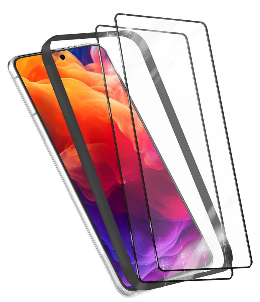 NALIA Set 2x Schutzglas & 1x Applikator für Samsung Galaxy Produktbild 