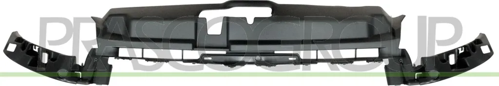 Support de Grille de Calandre Avant pour Peugeot 208 I de 2012 à 2019 Noir