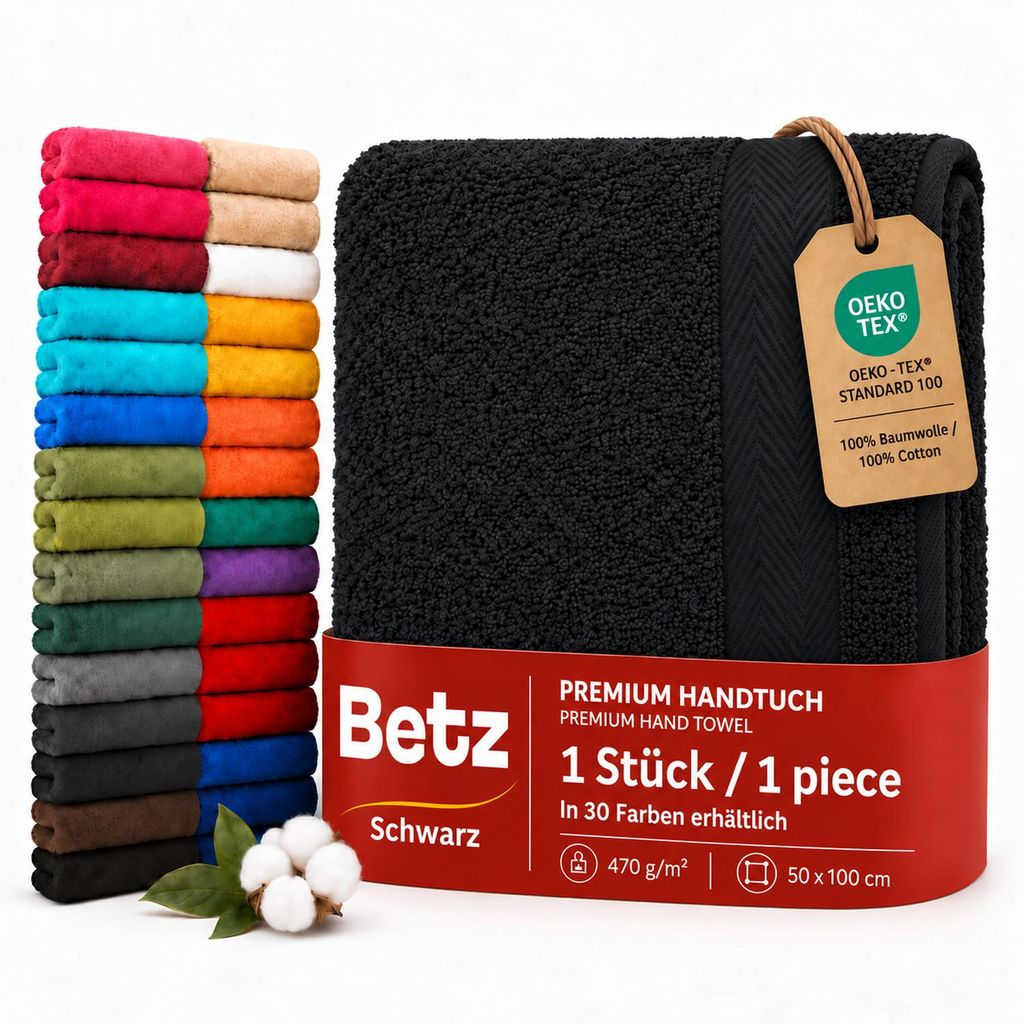 Betz Handtuch PREMIUM 100% Baumwolle 50x100 cm Gesicht- Produktbild 