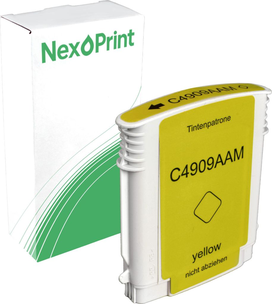 NexoPrint C4909A 940XL yellow Druckerpatronen kompatibel zu HP OfficeJet Pro 8500 A Premium OfficeJet Pro 8500 Premier OfficeJet Pro 8500 Wireless ...
