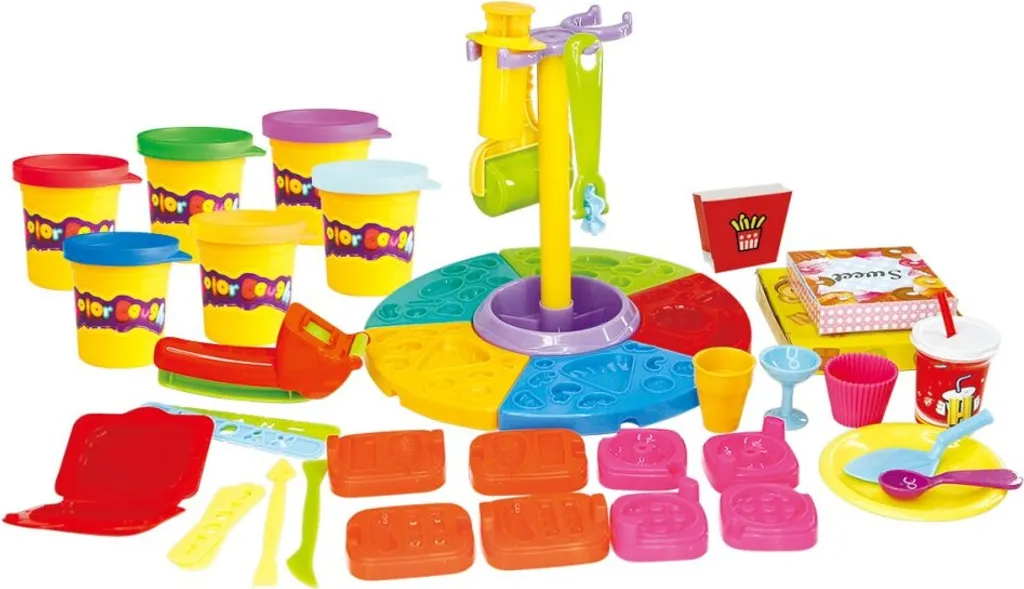 Set de Modelage Alimentaire Multicolore Z Dough 8909 Haute Qualité