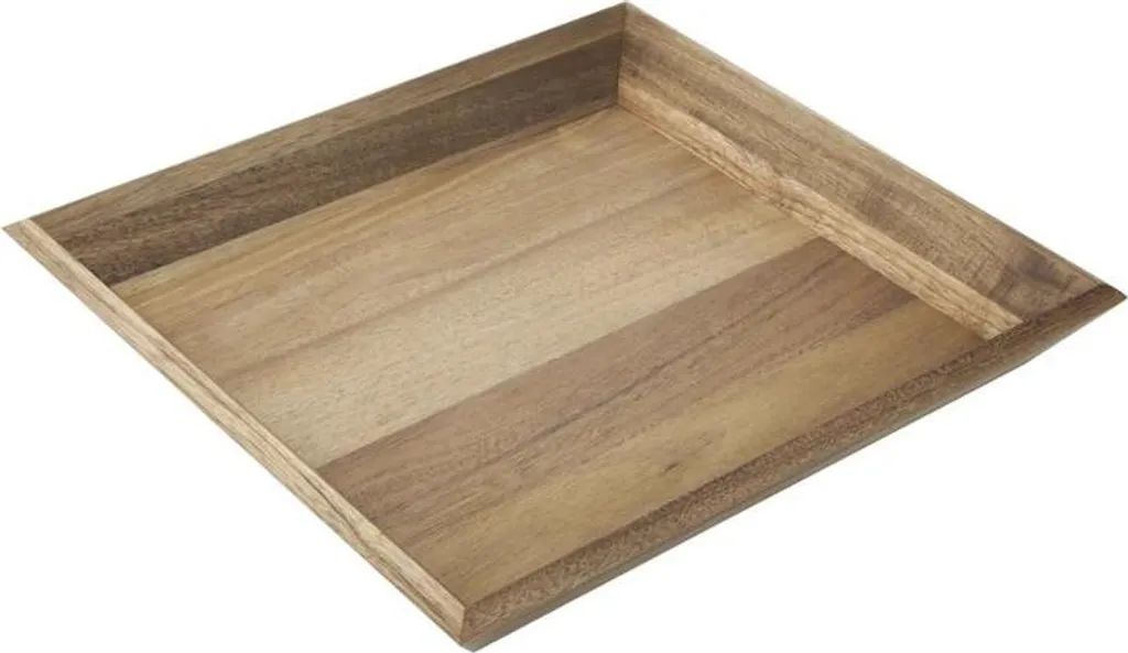 Vassoio Professionale Acacia Olympia 380x355 mm | Robusto per Hotel