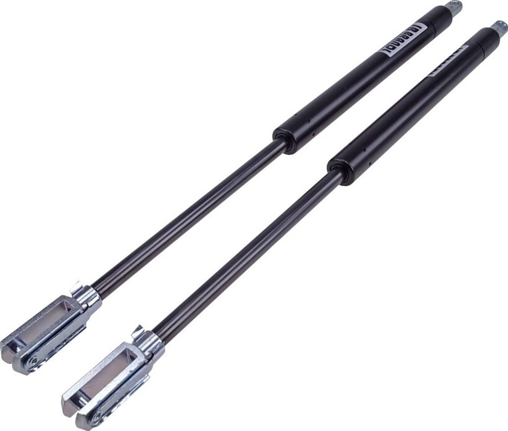 2 x Gasfeder 614mm 1000N Gasdruckdämpfer Hebehilfe für Pferdeanhänger Heckklappe