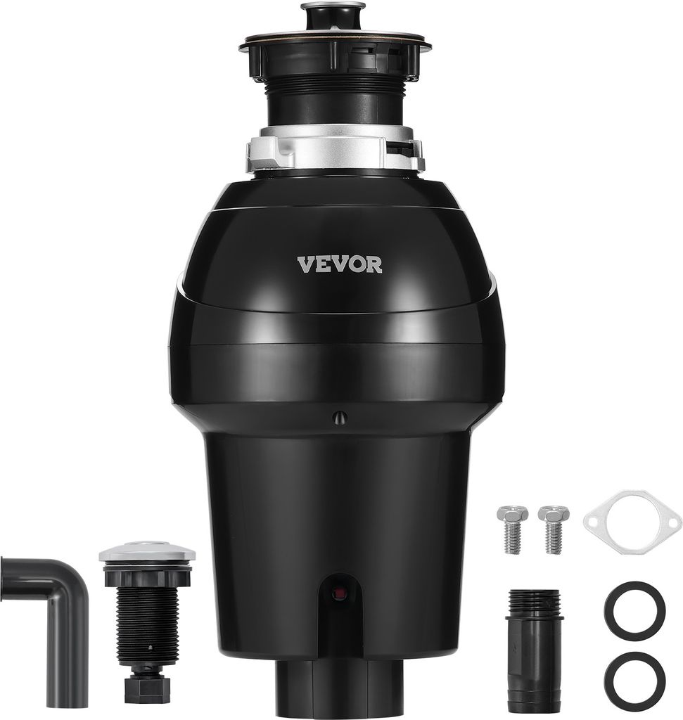 VEVOR Déchiqueteuse de déchets de cuisine, Broyeur de Image du produit 