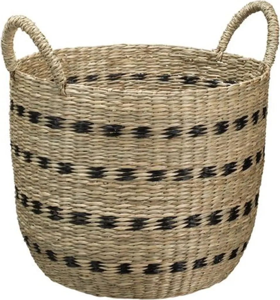 Fini le désordre avec le panier de rangement VITA M rond en jonc NHG