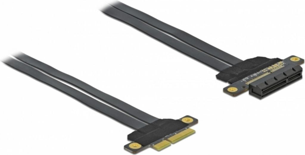 Delock PCI Express x4 to x4 with flexible cable - Riser Card (85768)