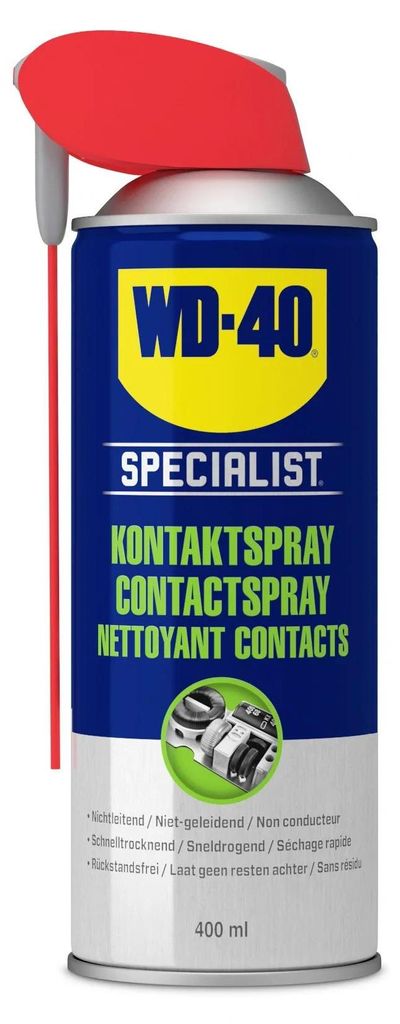 WD40 Spray lubrificante per la cura dei contatti 400 ml Immagine del prodotto 