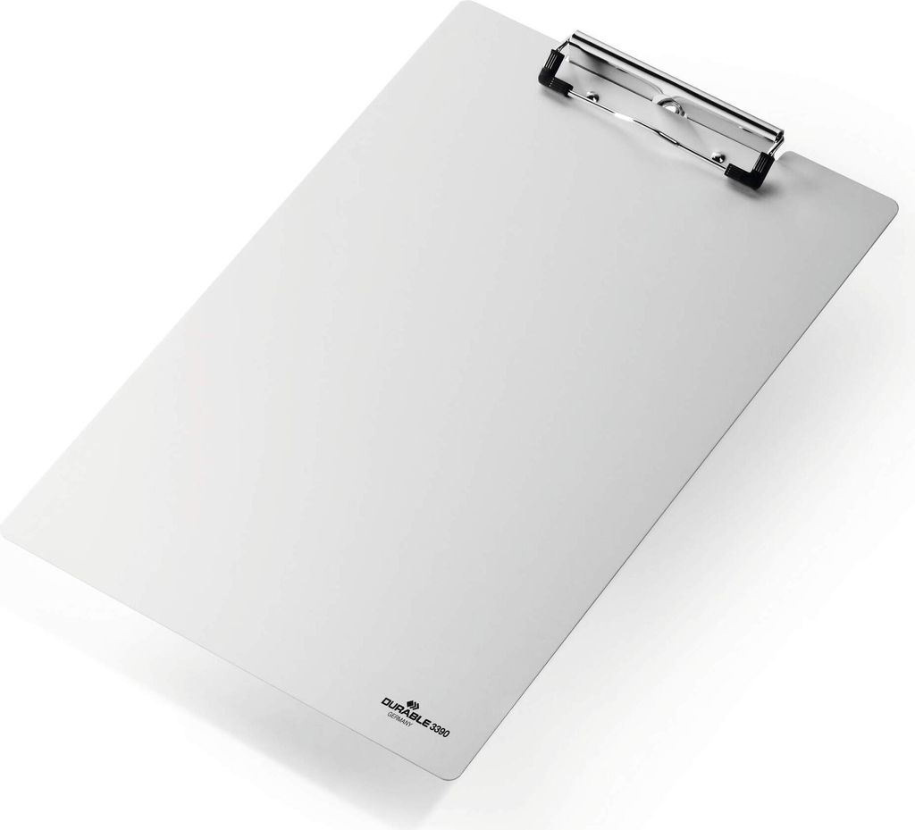 DURABLE Klemmbrett A4 Aluminium, 339023 silber Produktbild 