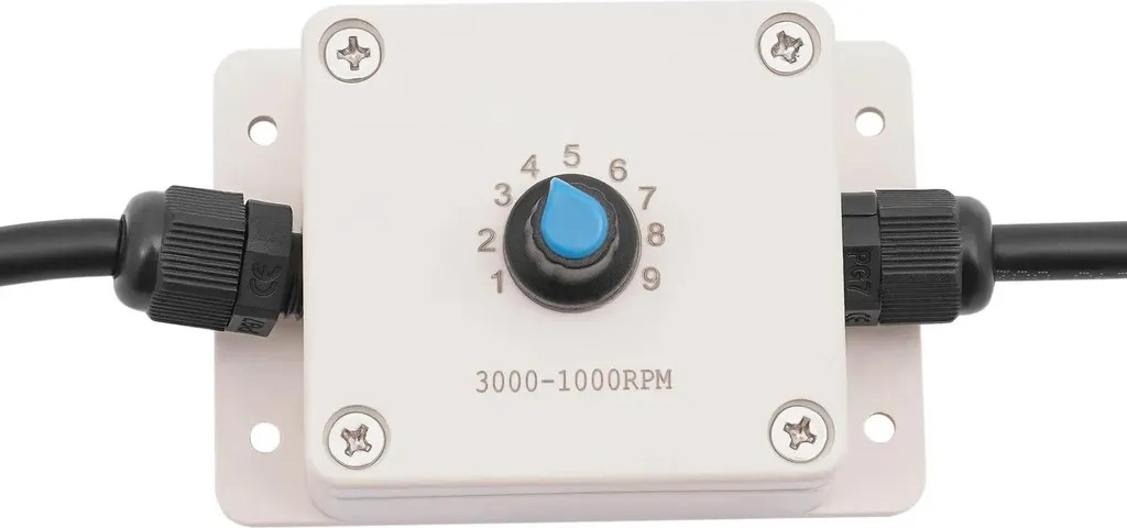 Moteur à vibration réglable 1000-3000 tr/min IP65 Brushless 50W compact - 4