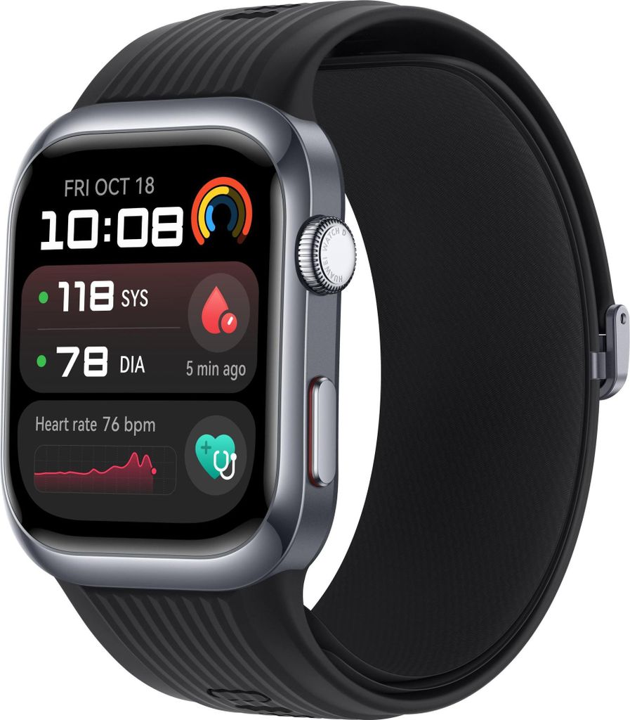 Watch D2, Black Smartwatch Produktbild 