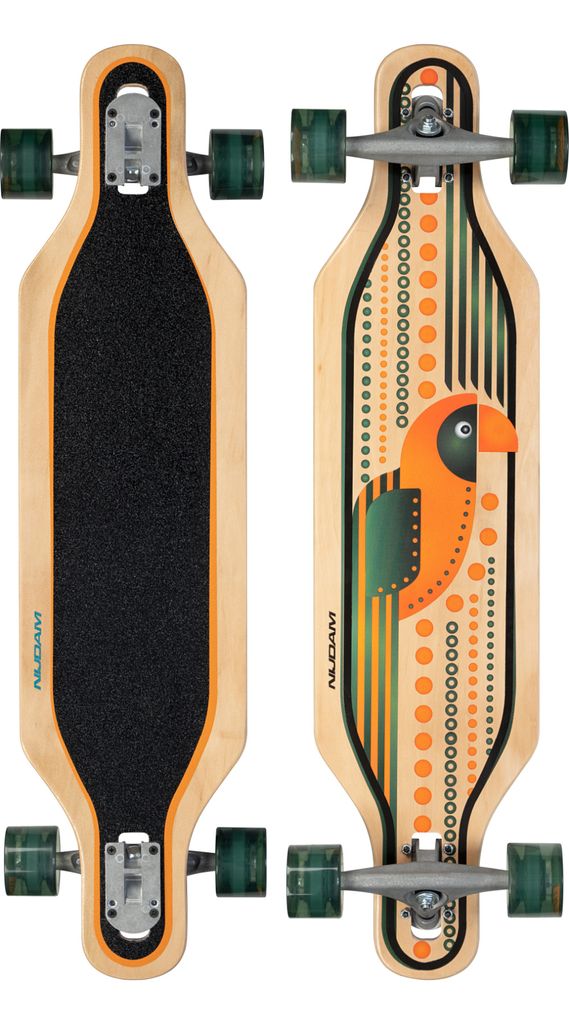 Nijdam Longboard Drop-Through 36" - Echo Coco