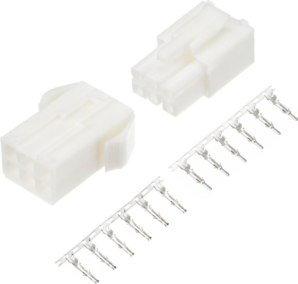 10 Paare Stecker Buchse JST-SM Gehäuse Crimpanschluss Verbinder 6 polig 4,5mm DE de