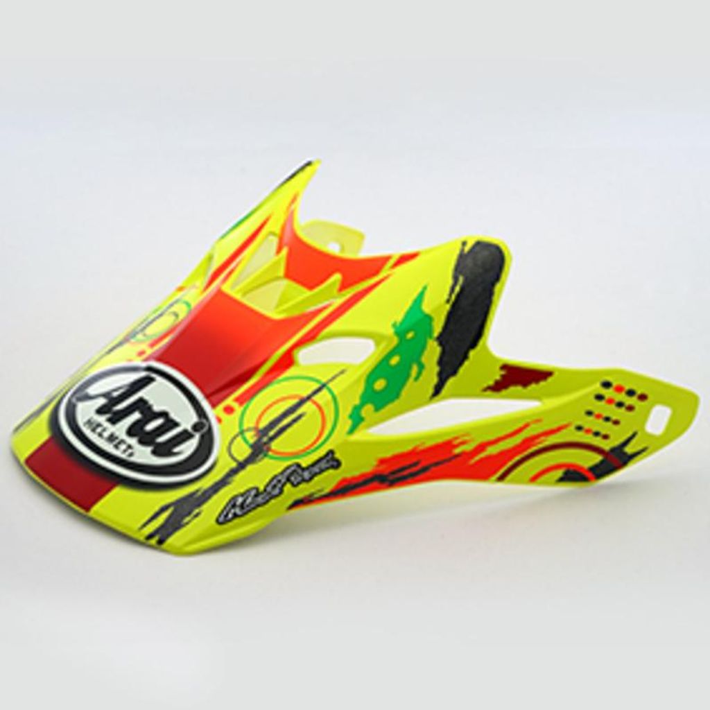 Peak Arai Mx-V Scratch Crazy Offroad Helmet