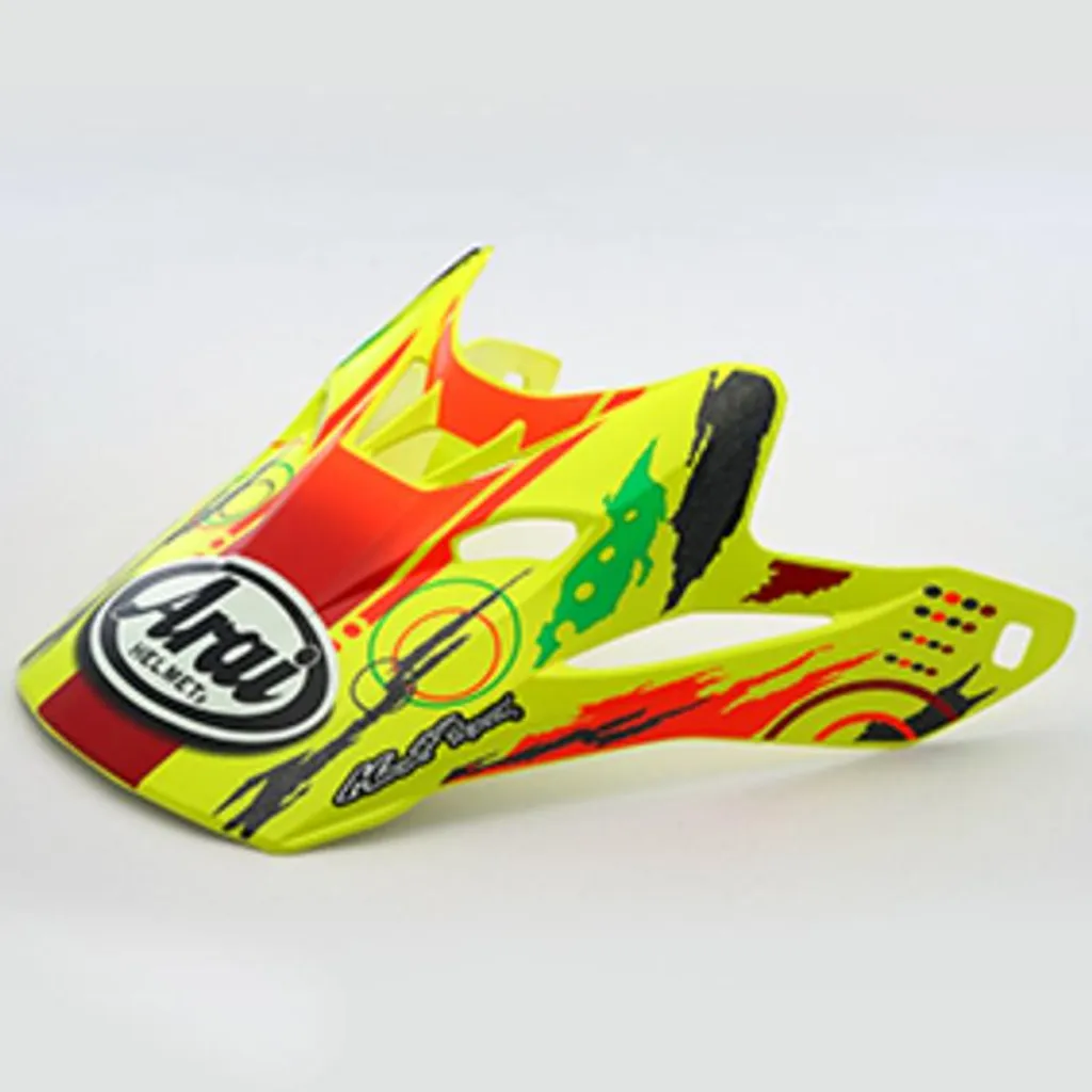 Casque de Cross Arai MX-V Scratch Crazy - Équipement Moto Tout-Terrain