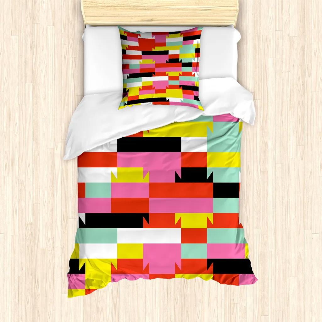 Copripiumino Anallergico ABAKUHAUS 135x200 - Riposo Sano e Colorato