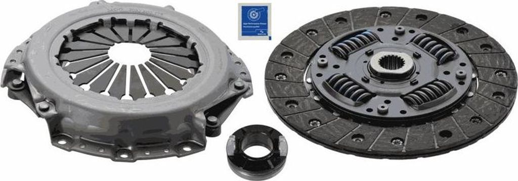 SACHS 3000 951 485 Kupplungssatz OE kompatibel mit Soul, Proceed, Cerato, Ceed, Solaria, i30, i20, Elantra, Accent