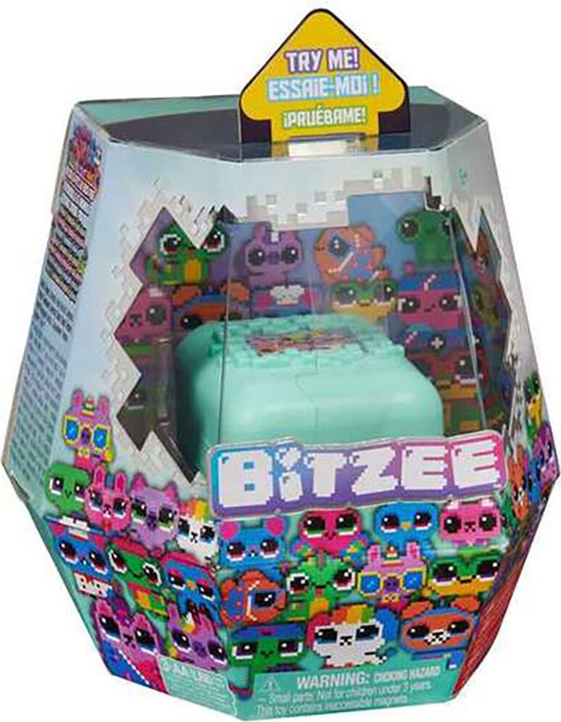 A Bitzee digital pet toy in its retail packaging.
