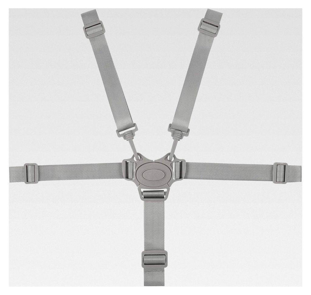 Universal-Hochstuhlgeschirr-Ersatz, verstellbarer 5-Punkt-Gurt für Kinderwagen, Buggy und Hochstuhl