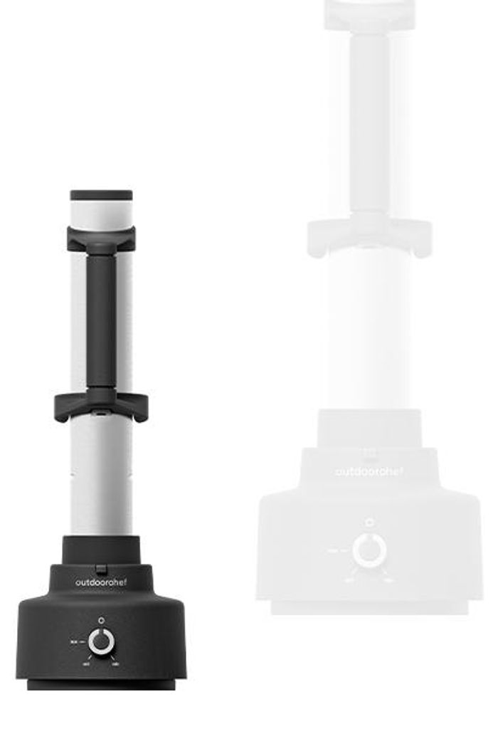 OUTDOORCHEF 18.491.52, Kaltrauchanlage, Schwarz, Silber, Produktbild 