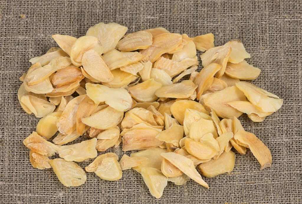 Food-United KNOBLAUCHFLOCKEN-GETROCKNET 1kg Knoblauch-Flakes-Chips getrocknet ungeschwefelt ohne künstliche Zusatzstoffe Geschmacksverstärker ode...