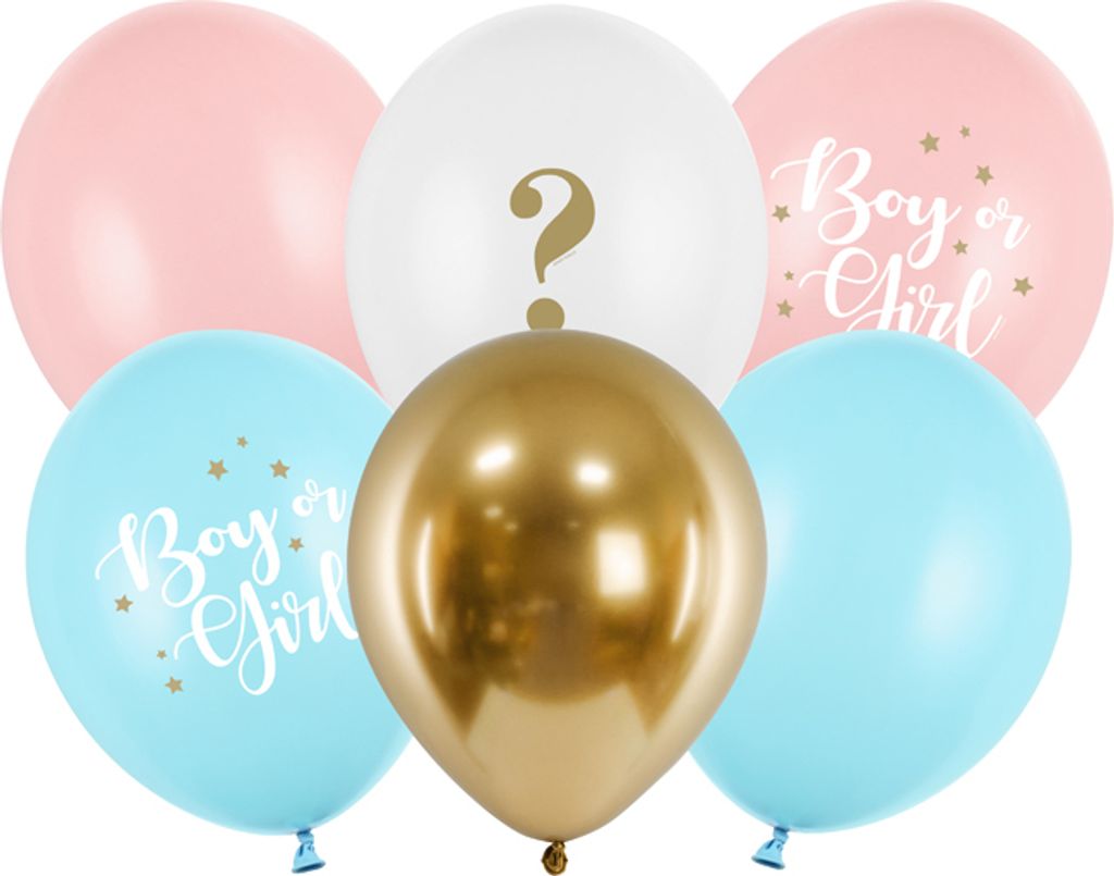 Balonky 30cm Chlapec nebo dívka mix A6 99071 Obrázek produktu 