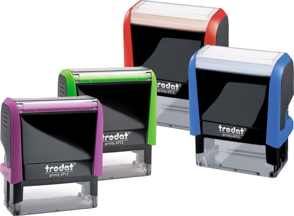 trodat Kinder Adress Stempelautomat Printy 4912 4.0 grün